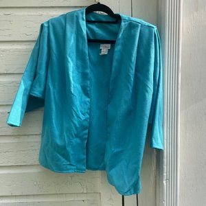 Vintage Aqua Blazer size Small